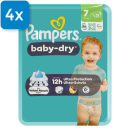 Pampers Baby Dry Gr. 7, 15+ kg - (4 x 21 Stück)